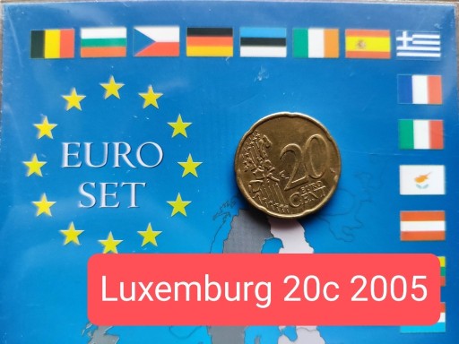 Zdjęcie oferty: Luxemburg 20 cent 2005