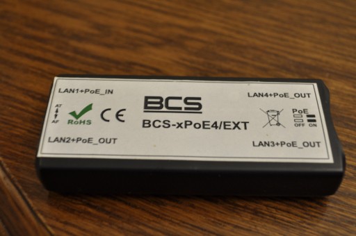 Zdjęcie oferty: BCS-XPoE4/EXT Switch 4 portowy niezarządzalny PoE 