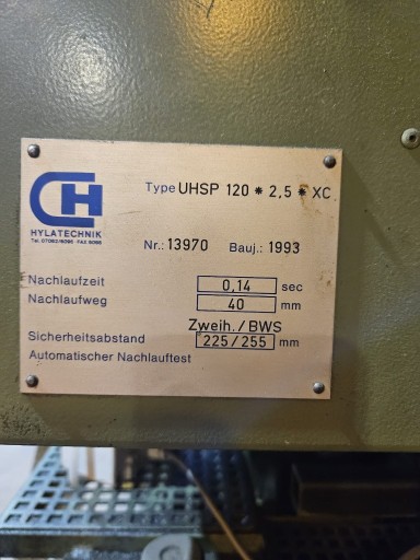 Zdjęcie oferty: Prasa Hydrauliczna UHSP 120