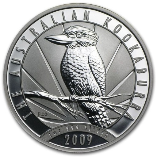 Zdjęcie oferty: Kookaburra 2009 moneta srebrna Ag 9999 perth mint