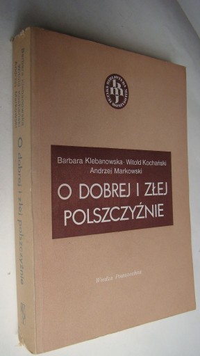 Zdjęcie oferty: O dobrej i złej polszczyźnie 