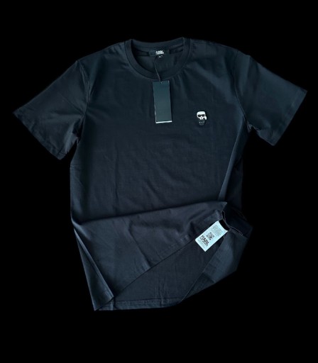 Zdjęcie oferty: T-shirt męski czarny Karl rozmiar XL
