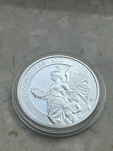 Zdjęcie oferty: Moneta srebrna Cnoty Królowej Prawda Truth 