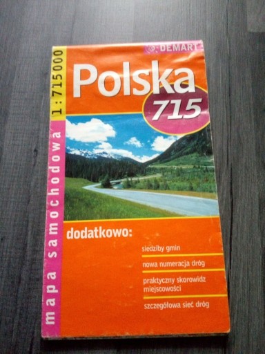 Zdjęcie oferty: mapa polski polska 715