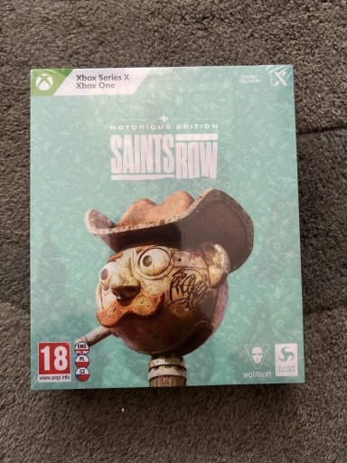 Zdjęcie oferty: Saints Row Edycja Niesławna Kolekcjonerska Xbox.