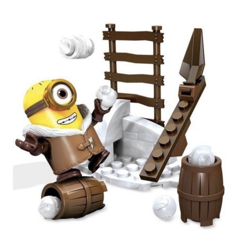 Zdjęcie oferty: MEGA BLOKS MINIONKI bitwa na śnieżki + gratis!