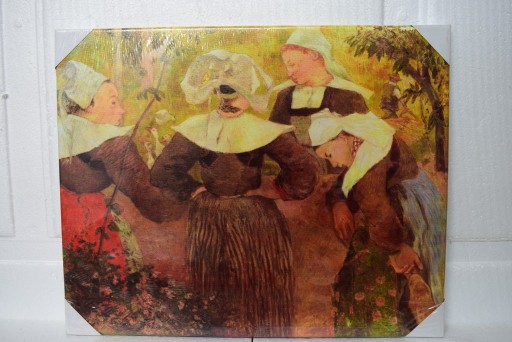 Zdjęcie oferty: Paul Gauguin- Bretońskie kobiety 1886,reprodukcja.