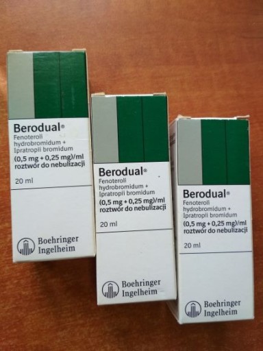 Zdjęcie oferty: oddam Berodual 2 op,