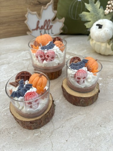 Zdjęcie oferty: Świeca sojowa halloween dyniowa pumpkin pie 180 g prezent