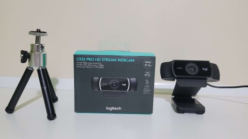 Zdjęcie oferty: Kamera internetowa Logitech c922 PRO HD + STATYW