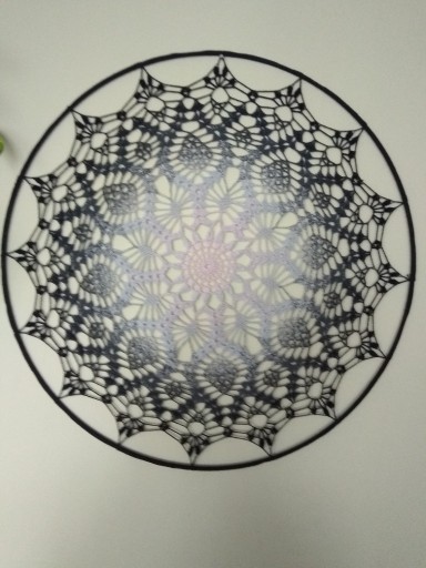 Zdjęcie oferty: Łapacz snów mandala 60cm szydełko rękodzieło