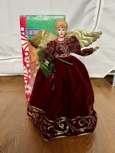 Zdjęcie oferty: Świąteczna dekoracja piękny Aniołek 34 cm