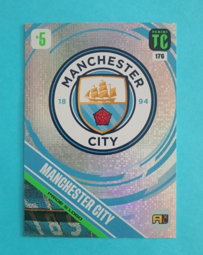 Zdjęcie oferty: Panini Top Class Pride logo Manchester City 2022