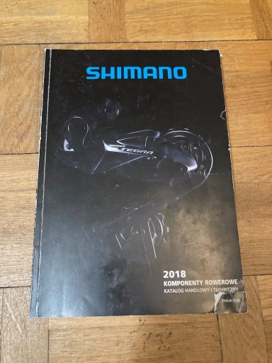 Zdjęcie oferty: katalog techniczny komponenty Shimano 2018