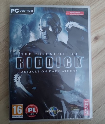 Zdjęcie oferty: Gra w folii nieużywana PC Riddick DVD ROM