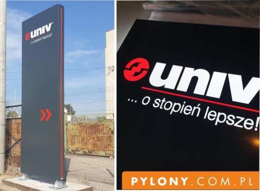 Zdjęcie oferty: Pylon totem baner reklama LED  przed firme