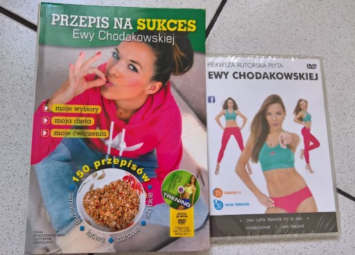 Zdjęcie oferty: Przepis na sukces Ewa Chodakowska, DVD ćwiczenia 