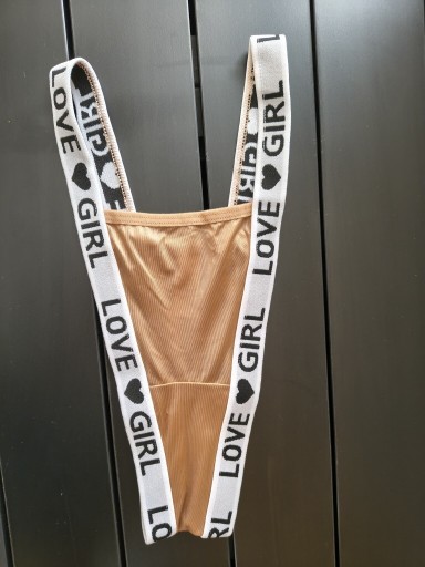 Zdjęcie oferty: Stringi skąpe sexi erotyczne 2pack kolor cielosty S w kształcie litery V