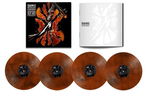 Zdjęcie oferty: Winyl Metallica - S&M 2 4LP Orange Limited Edition