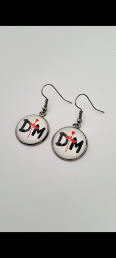 Zdjęcie oferty: Kolczyki Depeche Mode DM 