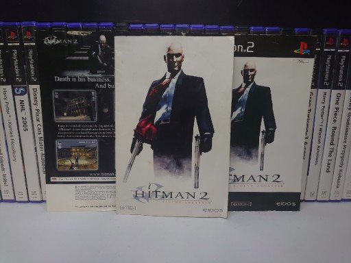 Zdjęcie oferty: Hitman 2 Silent Assassin OKŁADKA KSIĄŻECZKA PS2