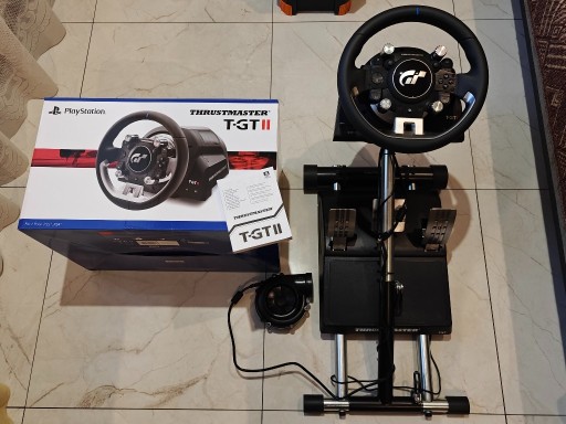 Zdjęcie oferty: Kierownica Thrustmaster T-GT II + Stojak STAN IDEALNY KOMPLET