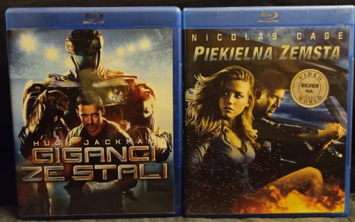 Zdjęcie oferty: GIGANCI ZE STALI,PIEKIELNA ZEMSTA,2XBLU-RAY,LEKTOR