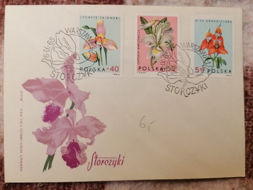 Zdjęcie oferty: Koperty FDC - Storczyki