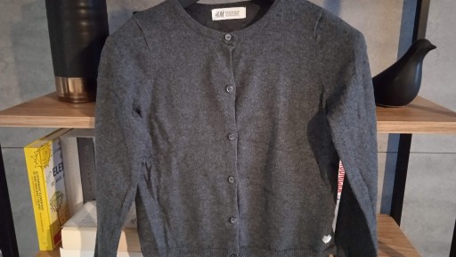 Zdjęcie oferty: Sweterek dziewczęcy H&M r. 122/128