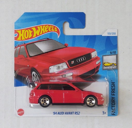 Zdjęcie oferty: Hot Wheels '94 Audi RS2 Avant (red)