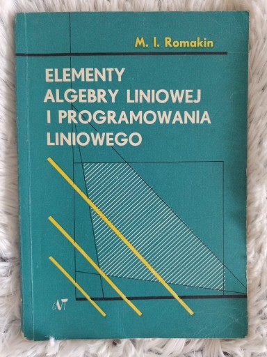 Zdjęcie oferty: Elementy algebry liniowej i programowania 1965