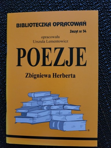 Zdjęcie oferty: OPRACOWANIE Poezje