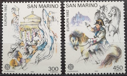 Zdjęcie oferty: San Marino 1982 Mi 1249-1250  **