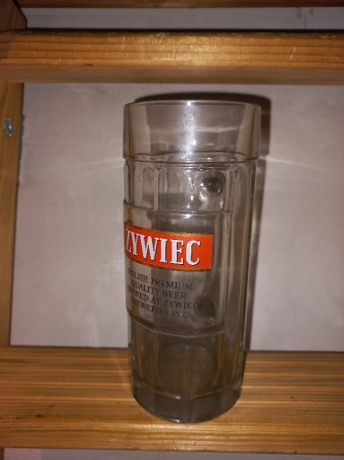 Zdjęcie oferty: Kufel szklany do piwa Żywiec