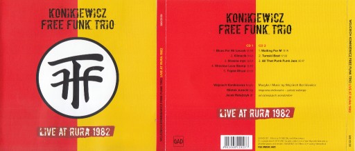 Zdjęcie oferty: Konikiewicz Free Funk Trio: Live at Rura 1982 2CD