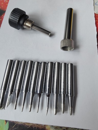 Zdjęcie oferty: Stacja lutownicza groty do lutownicy i adapter