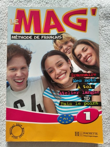 Zdjęcie oferty: Le Mag 1. Podręcznik do nauki języka francuskiego