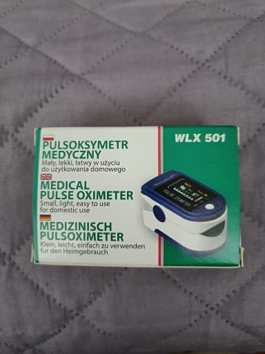 Zdjęcie oferty: Pulsoksymetr medyczny WLX 501 