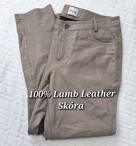 Zdjęcie oferty: My Essential Wardrobe -100% skórzane spodnie M-38