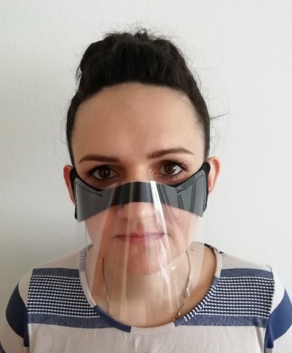 Zdjęcie oferty: Mini przyłbica maska ochronna usta nos