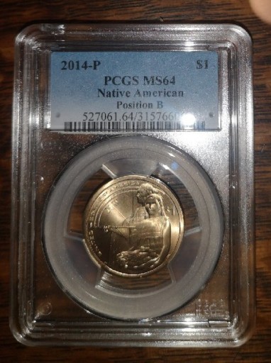 Zdjęcie oferty: Native American $1 PCGS