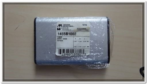 Zdjęcie oferty: Obudowa aluminiowa z panelami HM-1455A802 HAMMOND