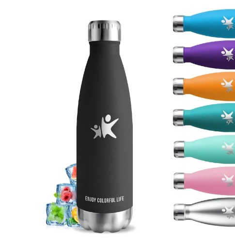 Zdjęcie oferty: KollyKolla Butelka na wodę ze stali nierdzewnej izolowana 750 ml Nowa