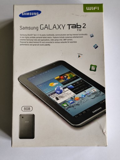 Zdjęcie oferty: Tablet Galaxy TAB2  7"