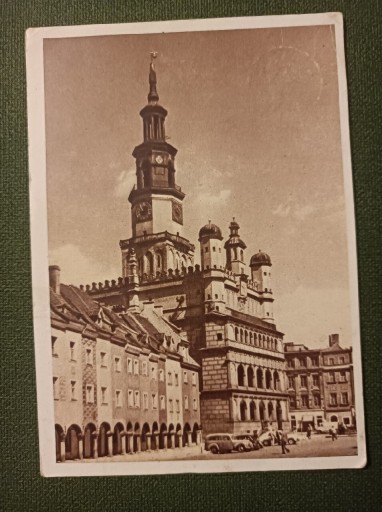 Zdjęcie oferty: Pocztówka Poznań Ratusz Stary Rynek
