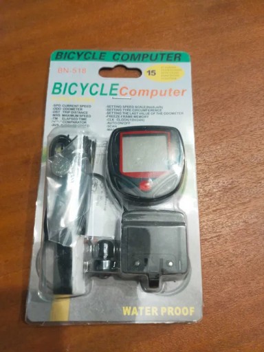 Zdjęcie oferty: Komputer licznik rowerowy - prędkościomierz
