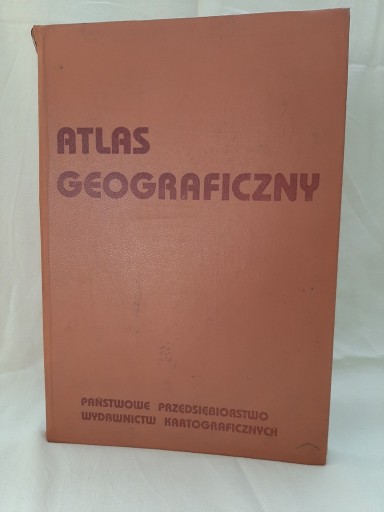 Zdjęcie oferty: Atlas Geograficzny, 1983 rok