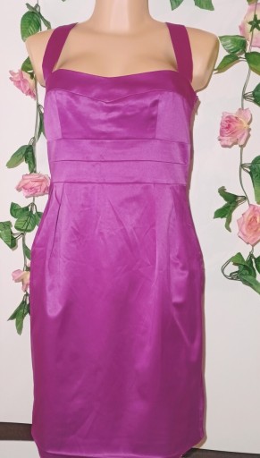 Zdjęcie oferty: Różowa Sukienka Weselna Miss Selfrige 40 (L)