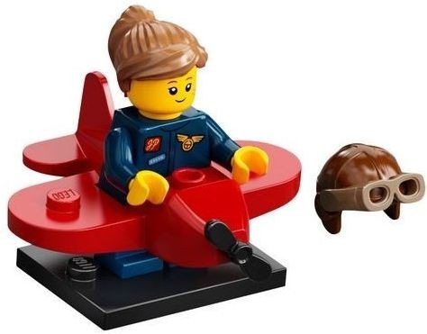 Zdjęcie oferty: Lego minifigures - 21 seria - Dziewczyna samolot