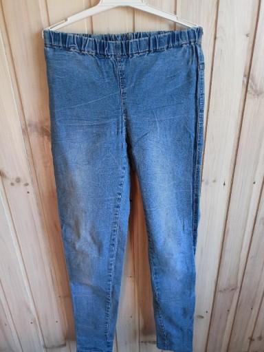 Zdjęcie oferty: Spodnie jeansowe damskie wysoki stan L